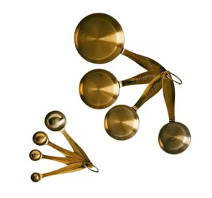 Juego de Cucharas y Tazas Medidoras de Acero Inoxidable, Utensilios de Cocina Premium en Oferta para Café, Miel y Otros Ingredientes - Product Image 5