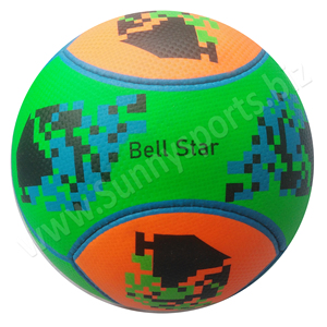 Custom new design 2021 <b>Machine</b> <b>stitched</b> Size 6 Colorful Beach ball - Product Image 2