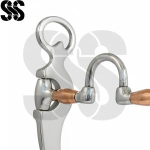 Bridons de cheval en acier inoxydable de style espagnol et western, robustes, confortables pour l'usage quotidien, résistants à la rouille, écologiques, meilleur fournisseur OEM ODM - Product Image 3
