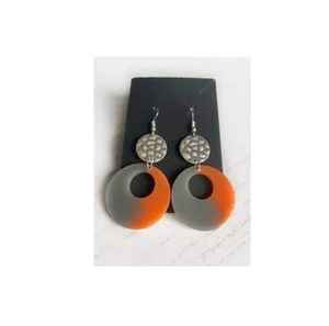 ชุดต่างหูอะคริลิคสำหรับผู้หญิงต่างหูแฟชั่นสีตามสั่ง - Product Image 2