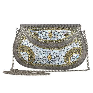 Cadenas de Metal Hechas a Mano de Buena Calidad para Bolsos de Fiesta para Chicas, Diseño de Moda, Patrón Geométrico Ecológico, Mejor Precio de Venta - Product Image 6