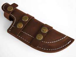 Lot de 14 couteaux de chef Tracker Bowie Chopper de qualité industrielle faits à la main avec gaine en cuir OEM (ZR292) - Product Image 2