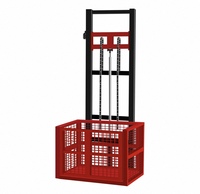 Petit ascenseur de fret hydraulique domestique à grande vitesse pour les petits espaces