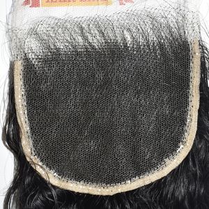 Extensiones de Cabello Humano Natural sin Procesar, Cierre Indio 4x4 HD, Alineación de Cutículas, Trama Doble a Máquina, Venta al Por Mayor - Product Image 3