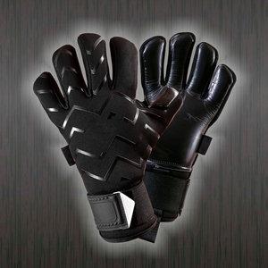 Gants professionnels de gardien de but de football personnalisés de qualité extrême Gants de football allemands en latex en cuir respirant - Product Image 2