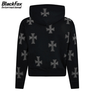 2025 Hand Made <b>Men</b> Outer Wear Latest Style Newest Fully Customization Causal Wear Rhinestone Hoodies - Product Image 5