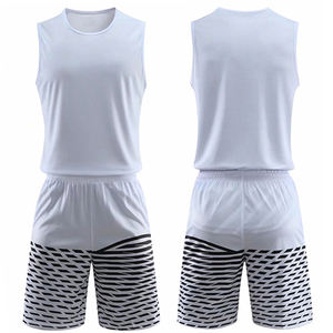 Best Selling 100% Polyester Customized Basketball Uniform High Quality Team Wear Low Price Plus Size Summer Sports Apparel - Product Image 1