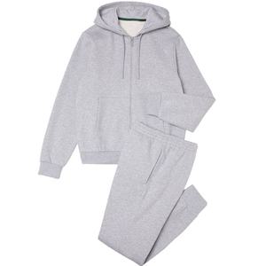 Ensemble de survêtement sportif slim fit pour homme personnalisé, 100% coton, pantalon de jogging et veste décontractés - Product Image 1