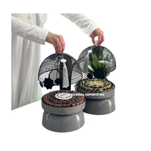 Cuenco de Chocolate martillado de acero inoxidable con espejo de moneda árabe Cuenco dulce de lujo pulido Cuenco de Chocolate decorativo de gran venta - Product Image 3