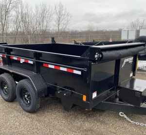 Nouvelle remorque à benne hydraulique pour ferme à vendre légère avec des dimensions personnalisables et une charge de modèle remorques agricoles économiques - Product Image 2