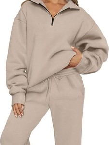 Chándal de mujer forrado polar para invierno - Product Image 3