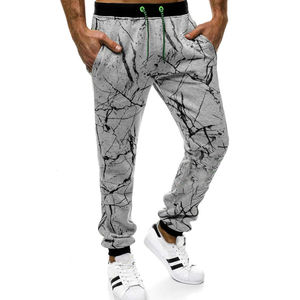 2023 nouveau pantalon Cargo imprimé personnalisé hommes 100% coton Joggers pantalon hommes vêtements Slim Fit homme pantalon de survêtement décontracté et respirant - Product Image 4