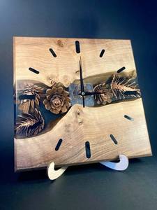 GUIDE CUSTOMIZED WOODEN WALL CLOCK FOR ELEGANT HOME DECOR MODERN Bamboo Body with Natural Rosh for Wedding Occasions - Product Image 3