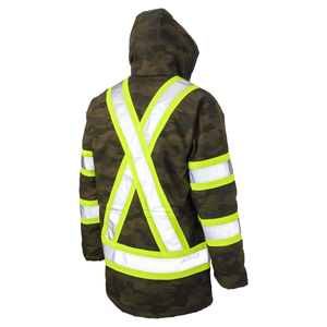 เสื้อกั๊กเรืองแสงสำหรับงานวิศวกรรมก่อสร้างระบายอากาศได้ดีเสื้อโพลีเอสเตอร์สะท้อนแสงทำจาก100% - Product Image 5