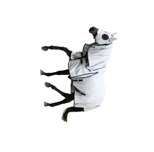 Qualité supérieure Poly coton été cheval tapis australien Ripstop vérifier conception taffetas doublure grande queue maille toile de haute qualité - Product Image 2