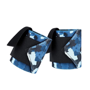 Muñequeras Deportivas Personalizadas con Logotipo al por Mayor para Levantamiento de Pesas, Muñequeras para Fitness - Product Image 1