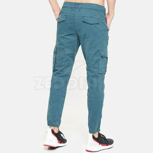 Pantalones Cargo informales de lana para exteriores para hombre, pantalones transpirables ligeros de poliéster/algodón con diseño personalizado - Product Image 3