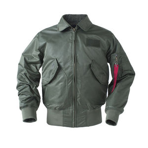 Blouson aviateur toutes saisons pour hommes avec construction légère et fermeture à glissière pour une utilisation quotidienne, vente en gros avec OEM - Product Image 1