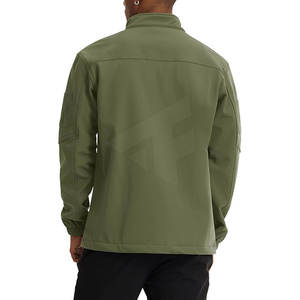 Chaqueta Softshell de Primera Calidad, Cómoda, de Lana para Invierno, de Secado Rápido, Resistente al Viento, Servicio OEM, Logotipo Personalizado, Estilo Urbano - Product Image 4