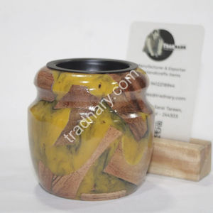 Latest Traditional Mubkhar Wood Resin <b>Bukhoor</b> <b>Burner</b> Indoor Usage Incense <b>Burner</b> for Ramadan Eid Tradnary Exim Pvt Ltd - Product Image 2
