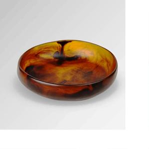 COULEUR BLEUE Petit bol en résine Meilleure vente Bol en résine fait à la main Design aspect marbre direct d'Inde au meilleur prix - Product Image 5