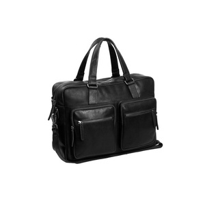 Chất Lượng Cao Da Messenger Túi Người Đàn Ông Cổ Điển Nâu Máy Tính Xách Tay Túi Da Satchel <span class=keywords><strong>18</strong></span>-<span class=keywords><strong>Inch</strong></span> Độn Nâu Da Máy Tính Túi - Product Image 6