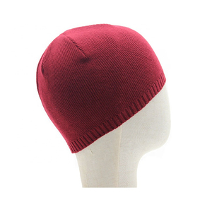 2026 Custom Winter Unisex Adult Beanie <b>Cap</b> High Quality Designer Plain Ribbed Knitted Fashionable Stylish Common Fabric Feature - Product Image 4