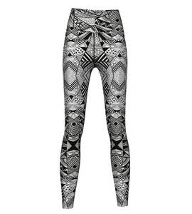 Leggings taille haute pour femmes tissu extensible doux parfait pour la course à pied Yoga Gym utilisation décontractée quotidienne coupe confortable style tendance - Product Image 4