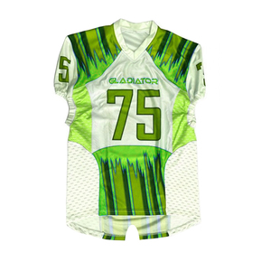 Conjunto de camisetas de fútbol americano personalizadas de 25 piezas, gran oferta para jugadores de aficionados, ropa deportiva corta transpirable de talla grande para fútbol - Product Image 2