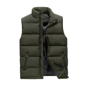 Haut court confortable vêtements de travail en coton bouffant à bulles sans manches gilets et gilets pour hommes veste d'hiver pour hommes personnalisée OEM - Product Image 1