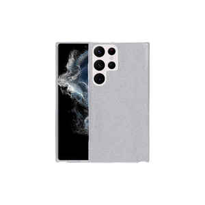 Étui en silicone brillant de luxe premium pour Samsung pour Galaxy S22 Ultra, coque arrière protectrice en PU souple, étuis de téléphone portable modèle A53 - Product Image 1