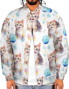 Chaqueta acolchada ligera transpirable impermeable a prueba de viento para hombre, Parka de esquí de invierno, capucha cálida, cierre de Jersey de calle alta - Product Image 1