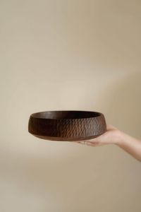 Con el mejor tazón de madera natural, juego de ensaladas, diferentes tamaños de juego de cuencos de madera para restaurante, cocina hecha a mano - Product Image 2