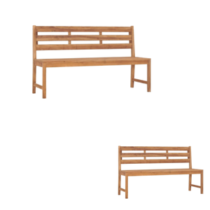 Banco Comercial Parque al aire libre Banco de madera Fábrica Asiento personalizado Jardín Fabricante de madera Muebles de exterior Moderno - Product Image 2