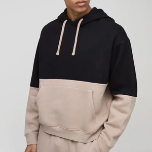 Sweat-shirt à capuche pour homme en coton mélangé de qualité supérieure, coupe régulière, poids lourd, décontracté, pour l'hiver, fabricant de vêtements de club - Product Image 1