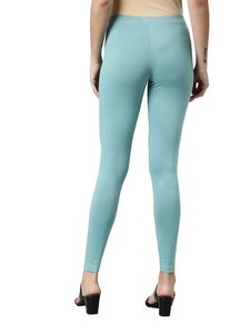 Leggings extensibles pour femmes 2022 Nude Feeling Pantalon de yoga taille haute pour femmes Leggings taille haute en coton extensible doux - Product Image 3