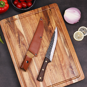 Venta al por mayor de accesorios de cocina de acero inoxidable personalizados de alta calidad OEM ODM, cuchillo de cocina de carne afilado forjado - Product Image 2