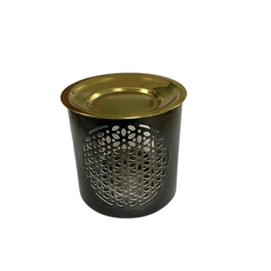 Brûleur d'encens en métal fait main de haute qualité porte-encens de conception élégante pour la décoration de la maison et - Product Image 2