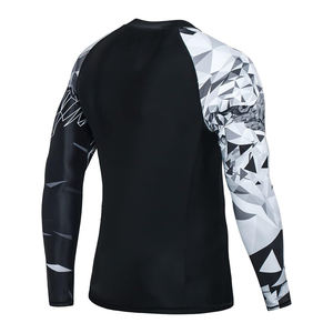 Rash Guard MMA Rash guard personnalisé Entièrement Sublimation Rash Guards BJJ de haute qualité - Product Image 4
