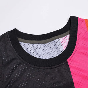 Maillot de basket-ball d'été personnalisé pour homme, haute qualité, réversible, respirant, imprimé, 100% polyester, séchage rapide, sans manches - Product Image 3