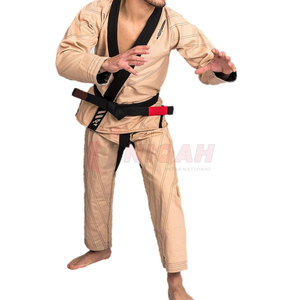 Haute qualité Premium brésilien Jiu-Jitsu BJJ Gi uniforme couleur sable 8oz tissu Ripstop léger équipement d'entraînement haute performance - Product Image 1
