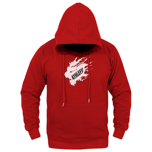 เสื้อฮู้ดแขนยาวมีฮู้ดพิมพ์ลายพัฟดีไซน์โลโก้ตามสั่งแบบใหม่ - Product Image 1