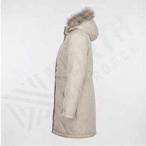 Veste parka à capuche à manches longues pour femmes, différents modèles, logo personnalisé, vêtements pour femmes, manteau élégant, vêtements d'extérieur thermiques et chauds - Product Image 3