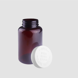Bouteille PET vide de 250 ml pour l'emballage de pilules et de vitamines avec couvercle CR - Solutions d'emballage JK - Fabricant vietnamien - Meilleur coût de livraison - Product Image 2