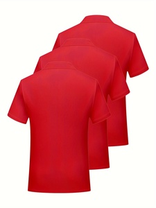 Camiseta de polo de tamaño personalizado para hombre, diseño único, secado rápido, 100% algodón, nueva llegada, camisa con patrón sólido - Product Image 4