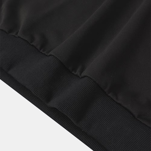 เสื้อฮู้ดสวมหัวกันหนาวสำหรับผู้ชายเสื้อมีฮู้ดผ้าฝรั่งเศสสีทึบดีไซน์3D ผ้า100% พิมพ์โลโก้ได้ตามต้องการสำหรับฤดูหนาว - Product Image 4