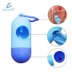 Dispenser Portatile Ecologico per Sacchetti Igienici Usa e Getta per Animali Domestici, Porta Sacchetti per Escrementi di Gatto e Paletta - Product Image 4