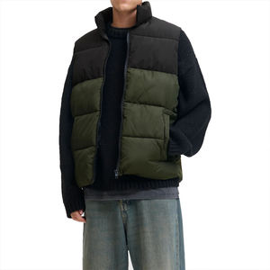 Mens Comfortable Fit Puffer <b>Vest</b> Sleeveless Winter Wear - Product Image 6