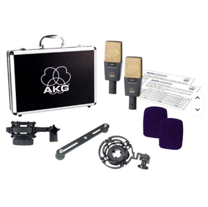 Nuevo Micrófono de Condensador Estereofónico C414 XLII de Diafragma Grande para Voz e Instrumentos, Multipatrón, de Audio Profesional - Product Image 1