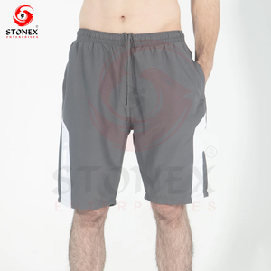 Pantalones Cortos Deportivos Personalizados con Logotipo, Pantalones Cortos de Algodón de Calidad para Hombre, Pantalones Cortos Holgados para Gimnasio, Impresión de Logotipo Personalizado OEM - Product Image 4